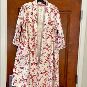 Women's Floral Buru Car Jacket Cherry Blossom print NWT